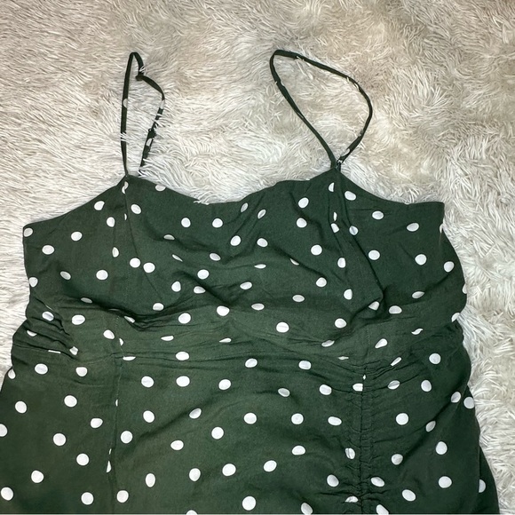Aeropostale Green polka dot dress - Picture 4 of 10